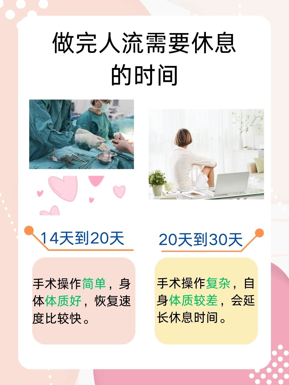 人流休息半个月可以吗